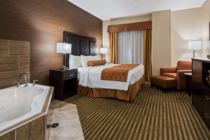 Suite 1 King Bed Sofa Bed Work Desk Microwave and Refrigerator WiFi Full Breakfast (12 of 19)