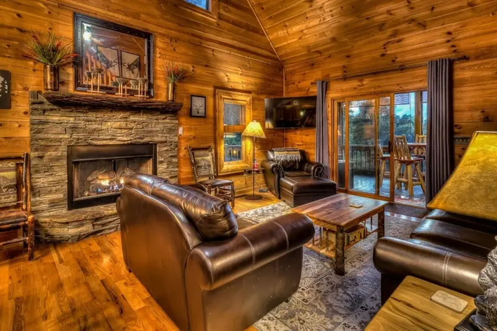 Exterior of Hummingbird Retreat by Escape to Blue Ridge