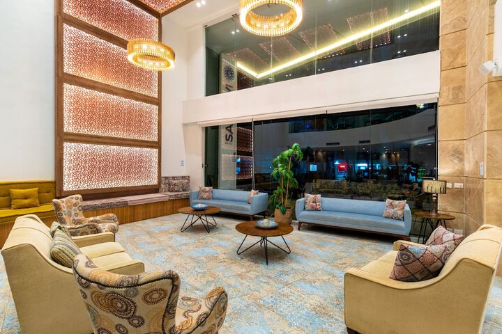 Lobby sitting area