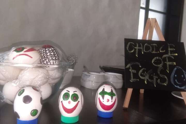 Breakfast area