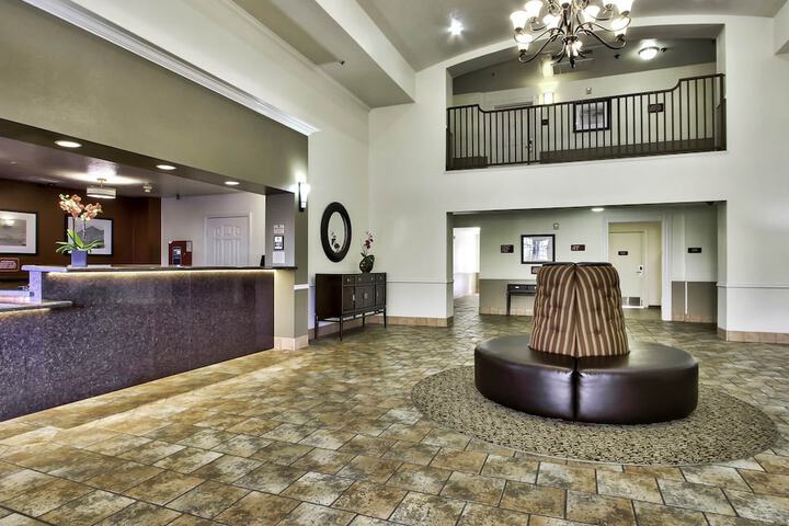 Lobby sitting area