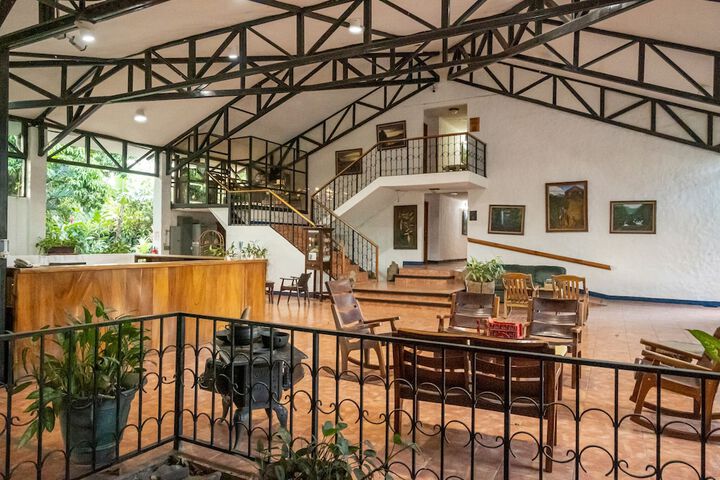 Interior entrance