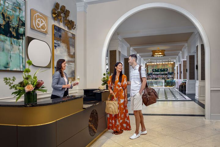 Reception hall