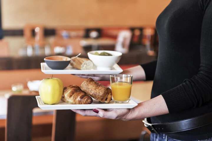 Breakfast area