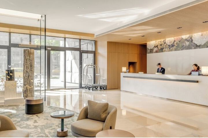 Exterior of DoubleTree by Hilton Taipei Zhongshan