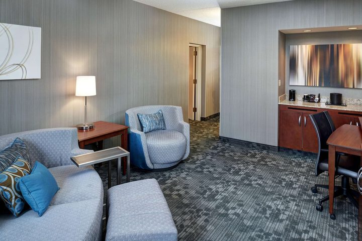 1 King Bed Mobility Hearing Accessible Room Roll in Shower (6 of 13)