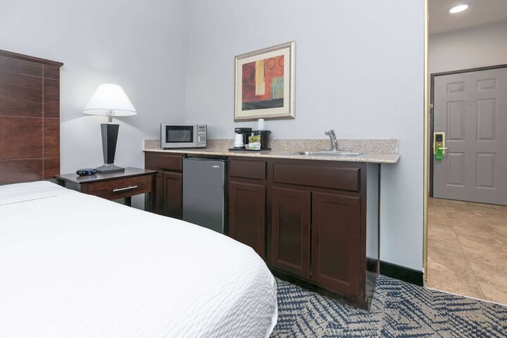 1 King Bed Accessible Room Roll in Shower (14 of 20)