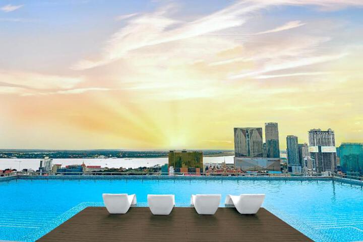Phnom Penh Infinity Pool Min. 22 / N - M Residence