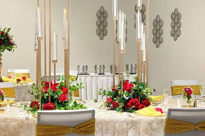Indoor wedding