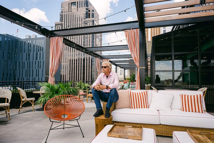 Rooftop terrace