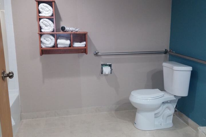 1 Double Bed Mobility Accessible Bathtub with Grab Bars (5 of 14)