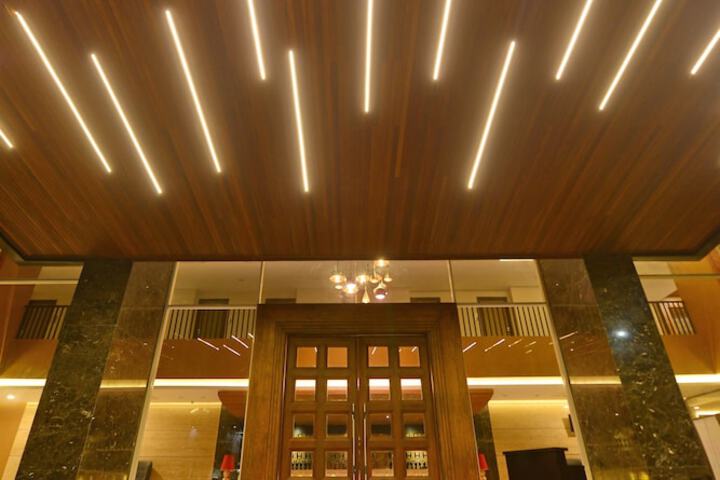 Interior entrance