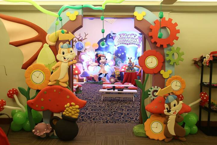 Birthday party area