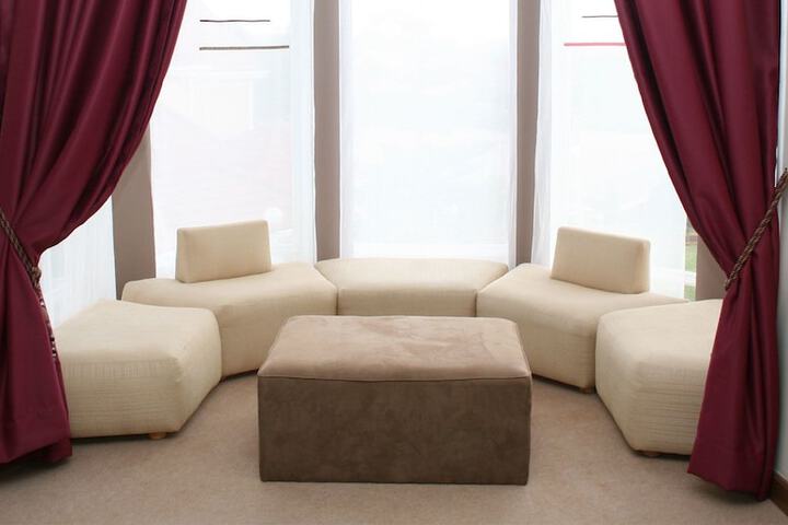 Lobby sitting area