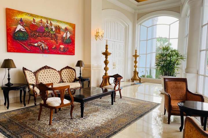 Interior entrance