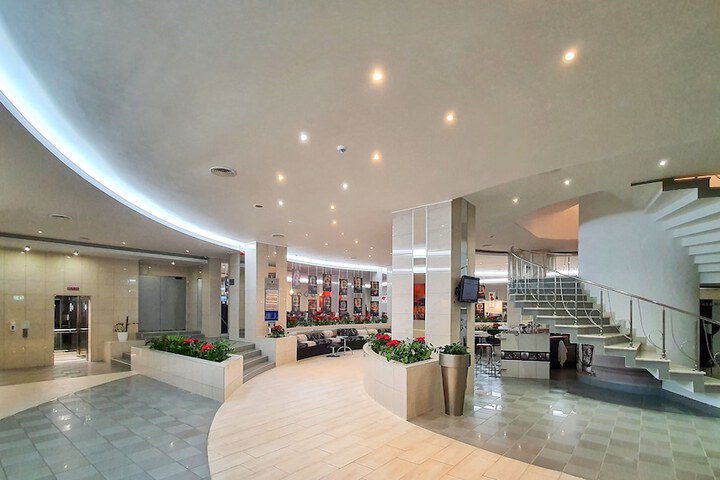 Interior entrance