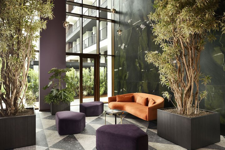 Lobby sitting area