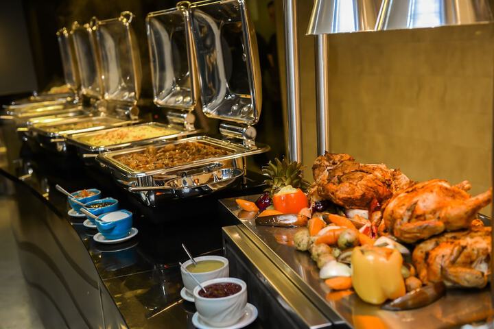 Breakfast buffet