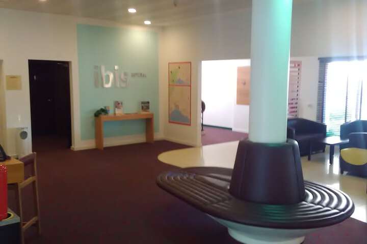 Interior entrance