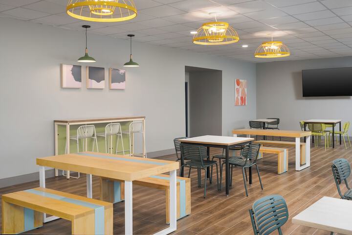 Breakfast area