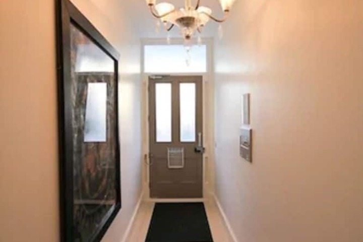 Interior entrance