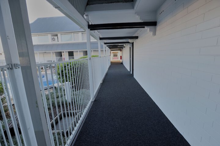 Interior entrance