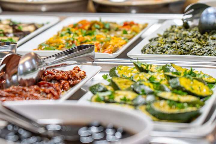 Breakfast buffet