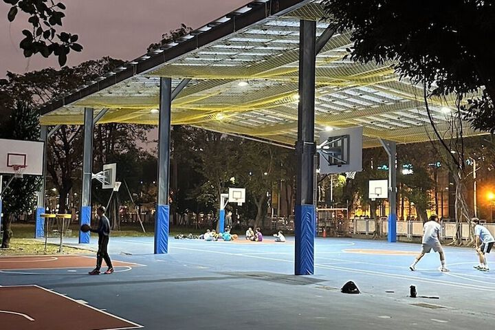 Tennis and Basketball Courts 47 of 90