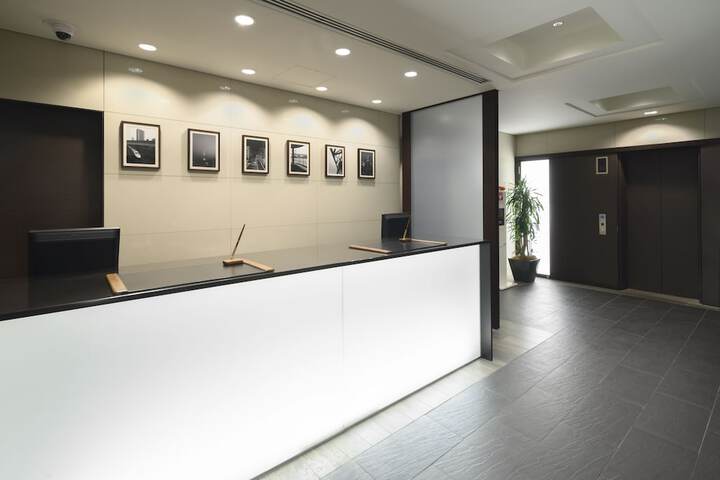 Interior entrance
