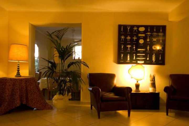 Lobby sitting area