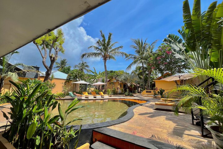 Swim-up bar