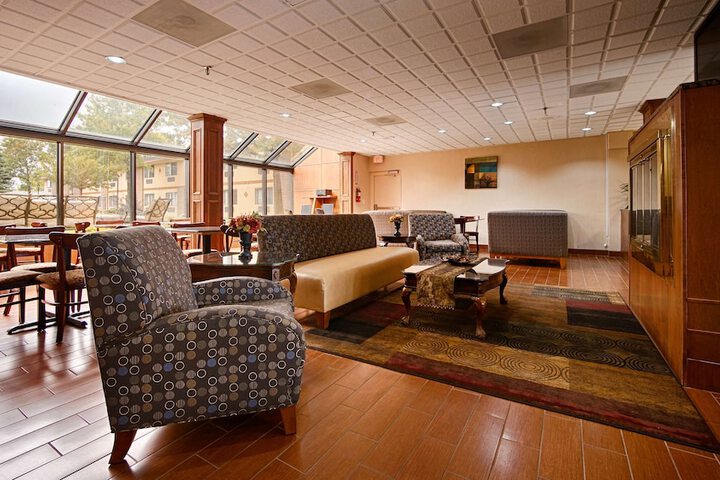 Lobby sitting area
