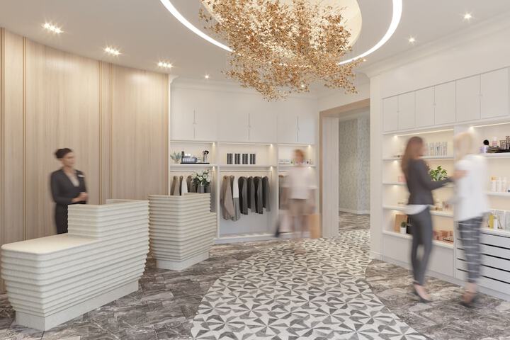 Spa reception