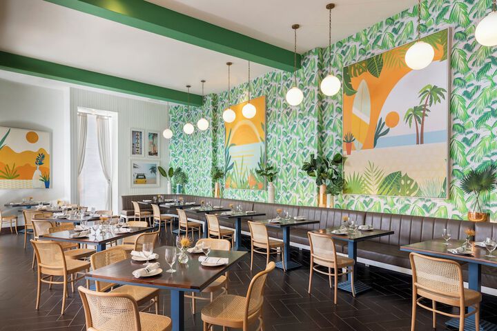 Breakfast area