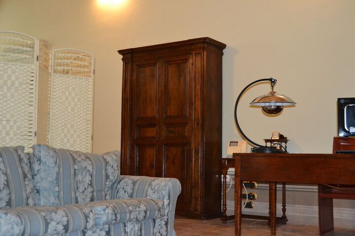 Lobby sitting area