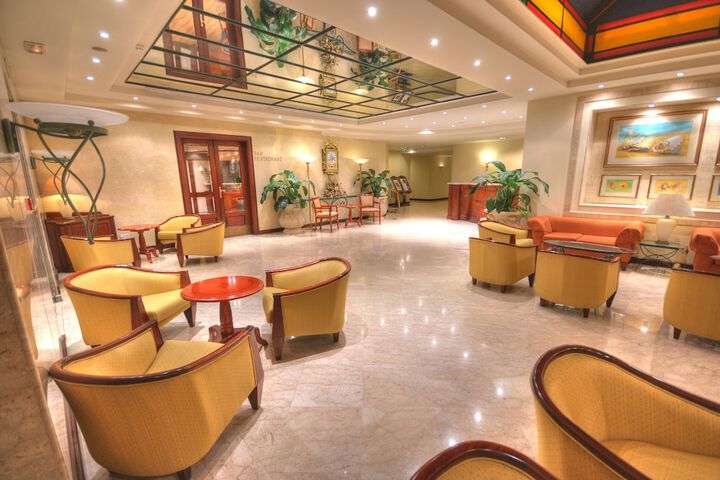 Interior entrance