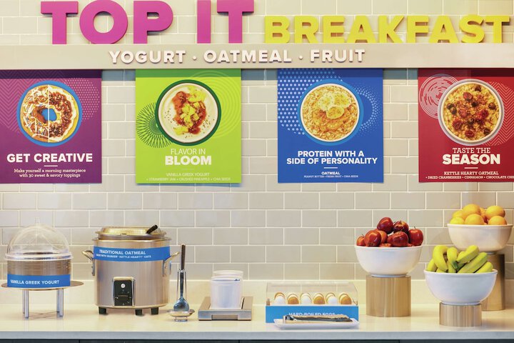 Breakfast area