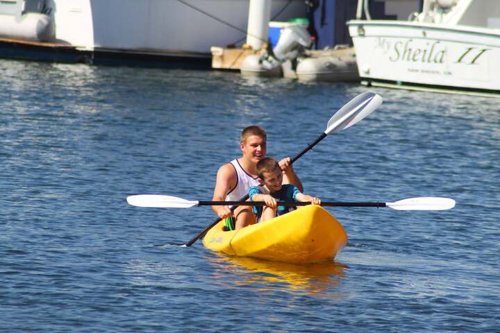 Kayaking