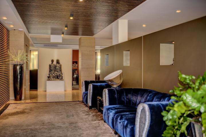Interior entrance