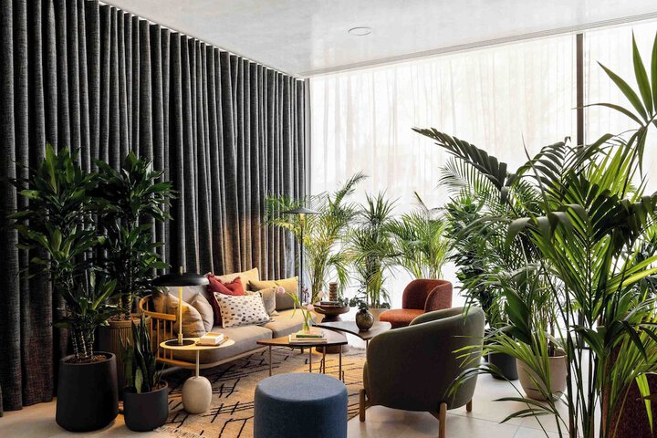 Lobby sitting area