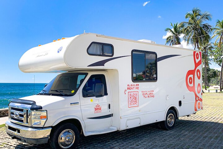 Exterior of travel in a fun way with this motorhome