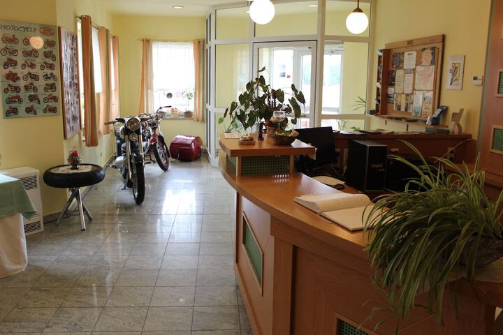 Interior entrance