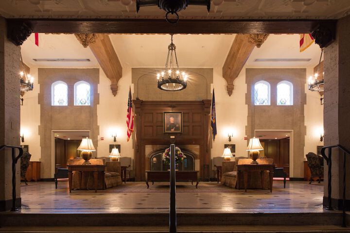 Lobby sitting area