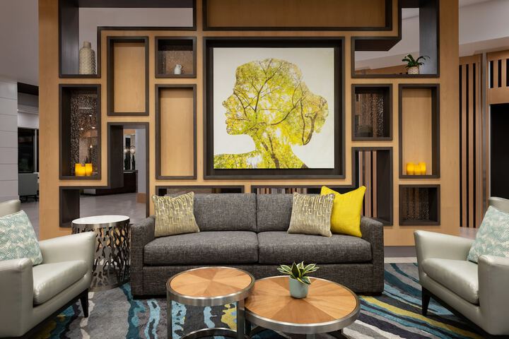 Lobby sitting area