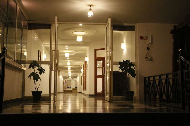 Interior entrance