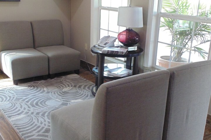 Lobby sitting area