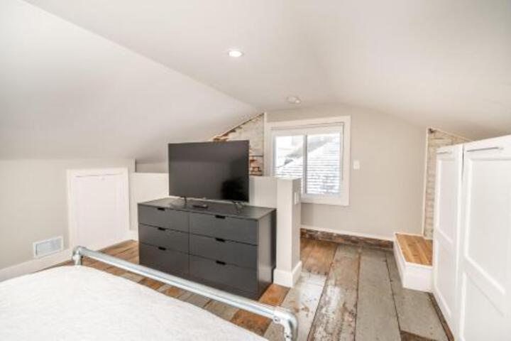 Luxury Design Focused Detroit Themed Apt Near Downtown in the art District in Detroit, MI