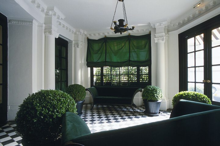 Interior entrance