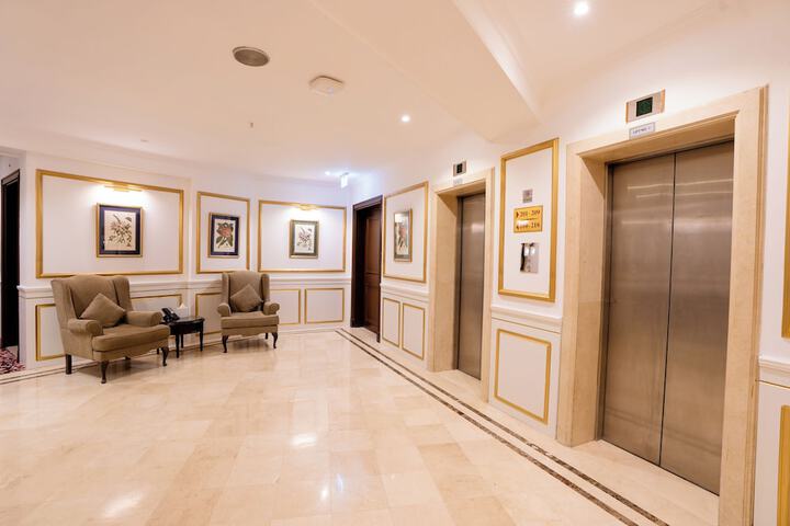 Interior entrance