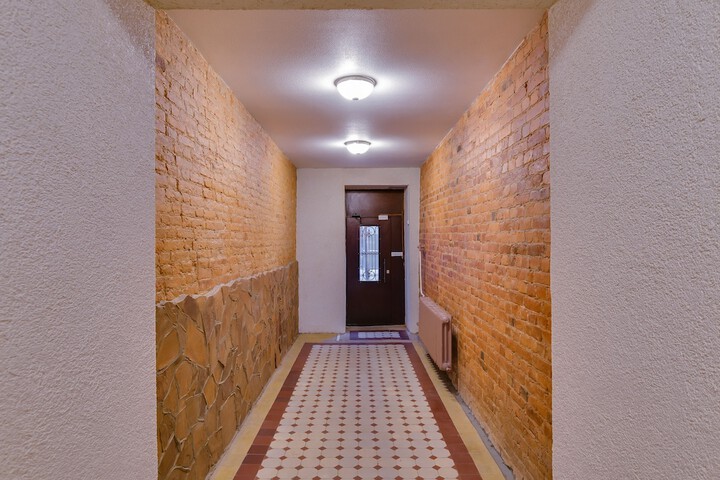 Interior entrance
